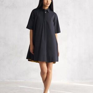 NWT Black A-Line Cotton Dress XL